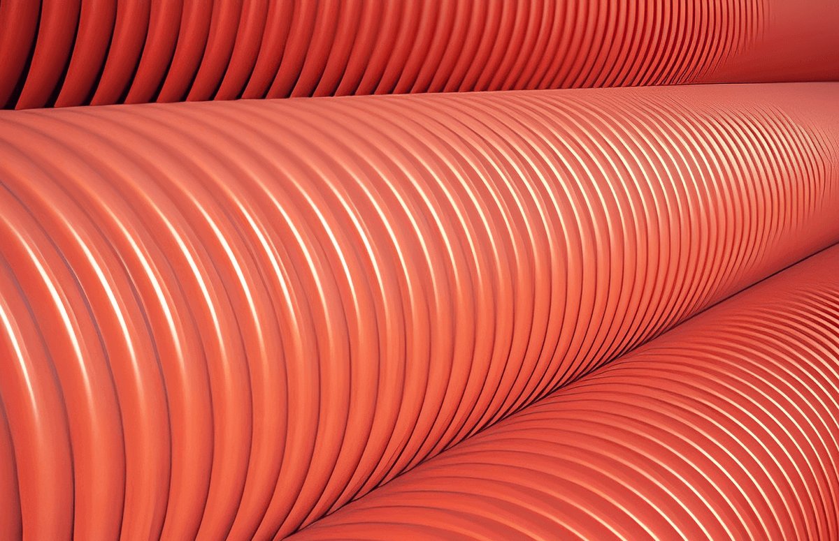 Tube annelé Visaflex Twin